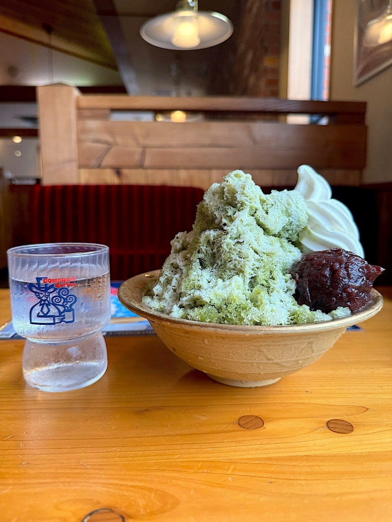 コメダ珈琲店のおすすめスイーツ「宇治抹茶氷」