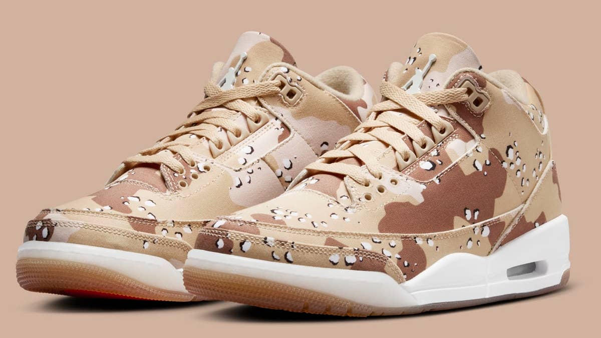 The collaborative sneaker drops in July.