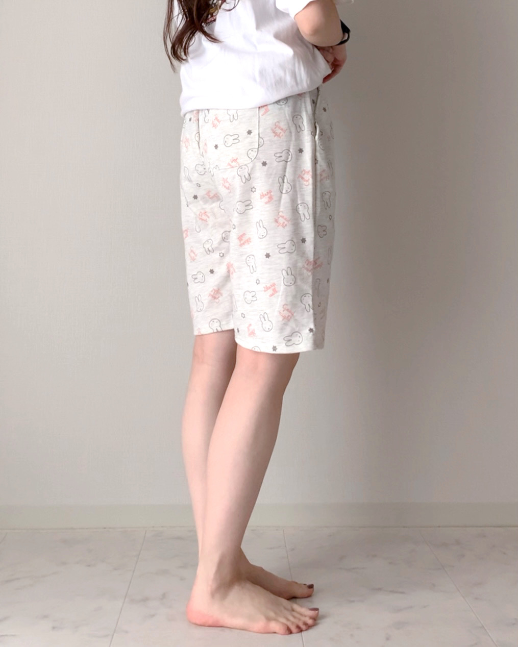 しまむらのオススメのパンツ「ミッフィーTCホシハーフP24」