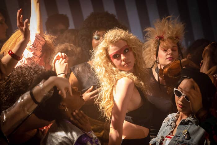 A dance scene from "MaXXXine"