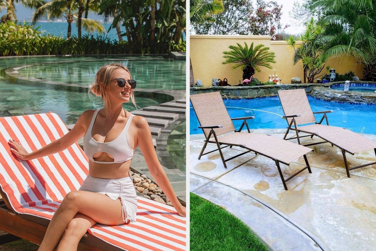 20 Pool Lounge Chairs That Bring Resort Energy To Your Backyard