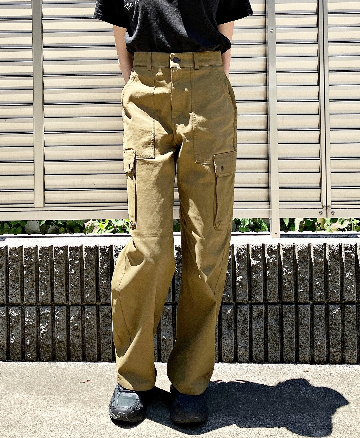 GU（ジーユー）のおすすめパンツ「バレルレッグカーゴパンツ（丈標準71.0～75.0cm）」