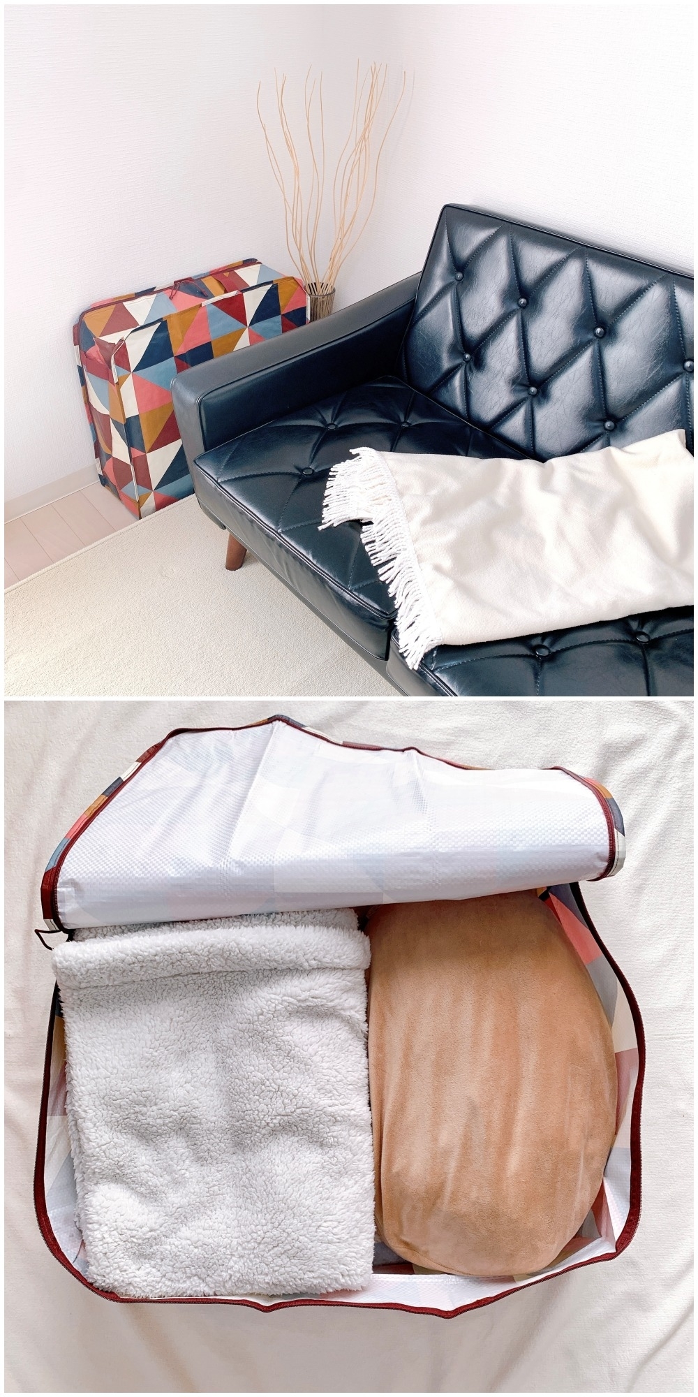 IKEA(イケア)のおすすめの収納アイテム「SÄCKKÄRRA セックシェラ収納ケース マルチカラー」