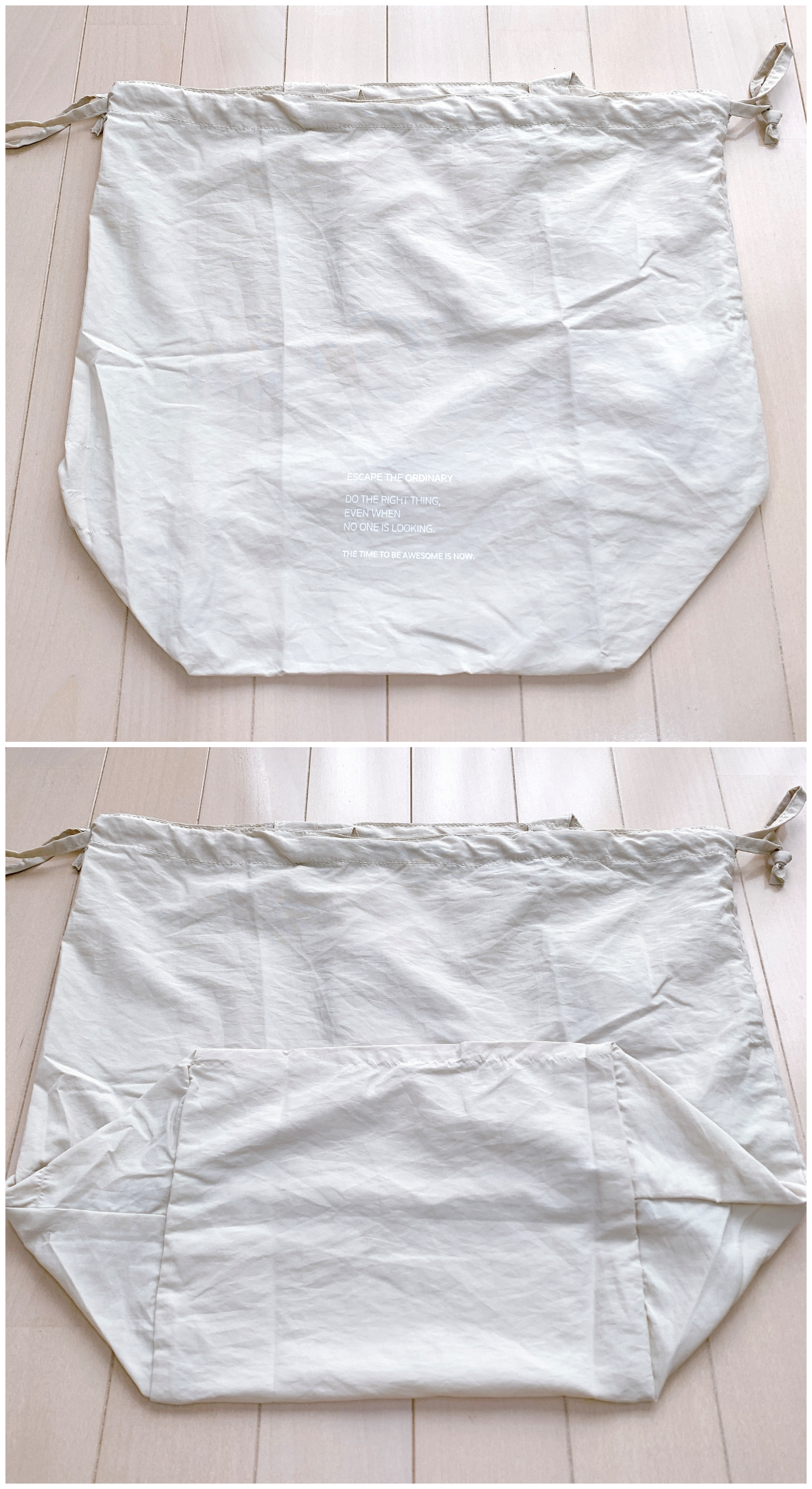 3COINS（スリーコインズ）のおすすめの便利グッズ「《撥水加工》ロゴプリントバッグカバー／Rainy Day Style」