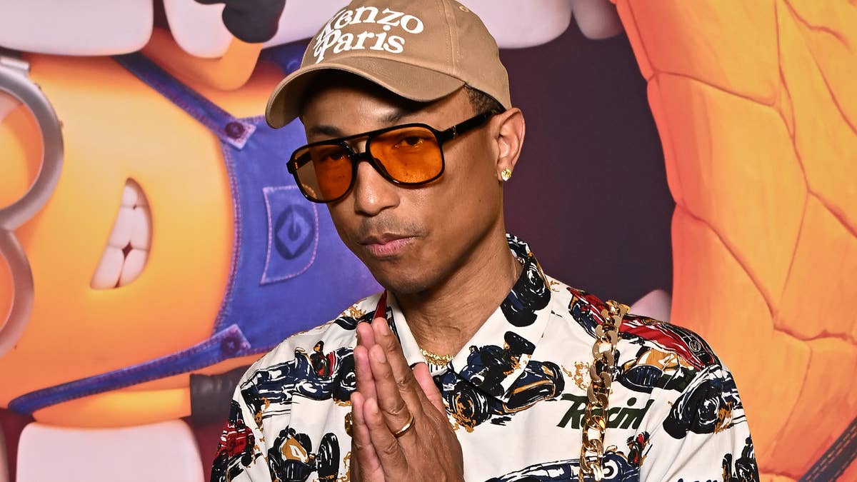 The short but impactful clip shows Pharrell offering encouragement and insight from the perspective of a wildly successful artist across multiple mediums.