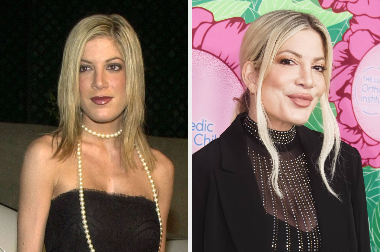 Tori Spelling Opens Up About Boob Job In A Strip Mall