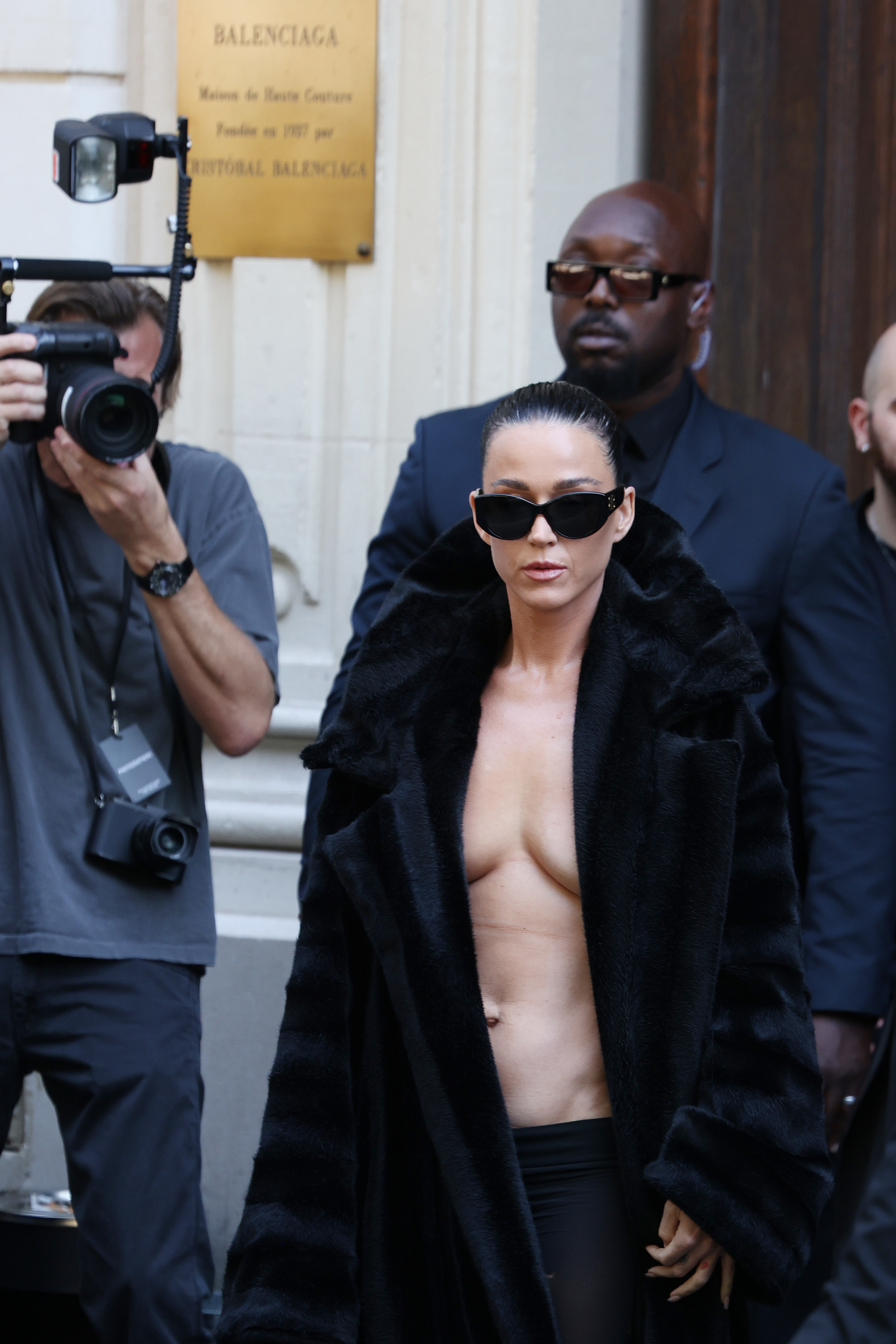 Katy Perry Explains Topless Paris Fashion Week Look