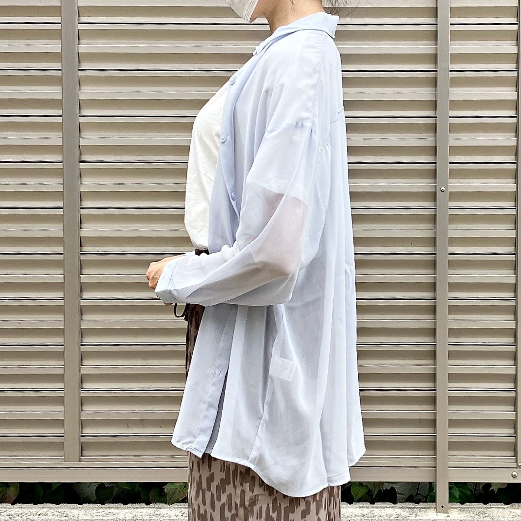 Honeys（ハニーズ）のおすすめトップス「Tシャツ付シアーシャツ」