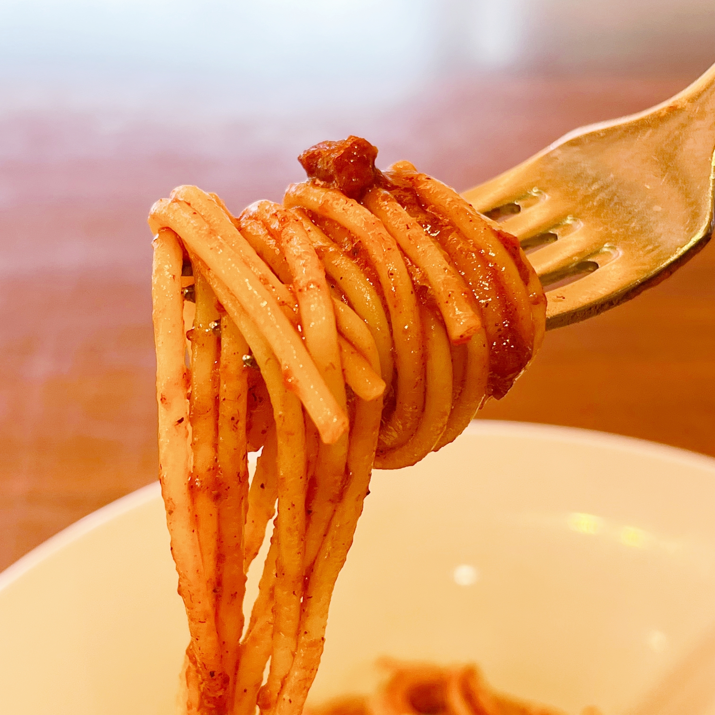 Denny's(デニーズ)のおすすめモーニング「ミートスパゲッティ ミニサラダつき」