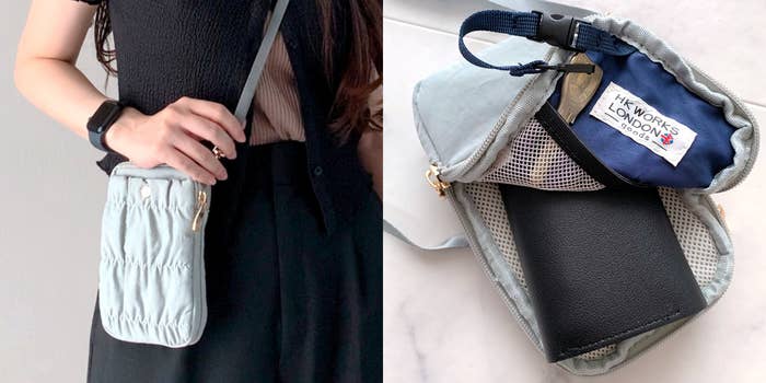 しまむらのおすすめファッションアイテム「HKギャザースマホ SLD」