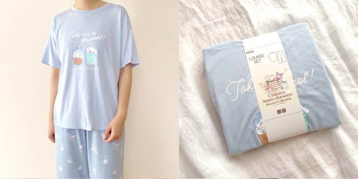 UNIQLO（ユニクロ）のおすすめファッションアイテム「ちいかわ × サンリオキャラクターズ：スイーツコレクション ラウンジセット」