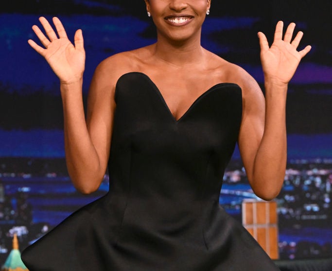 Closeup of Ayo Edebiri