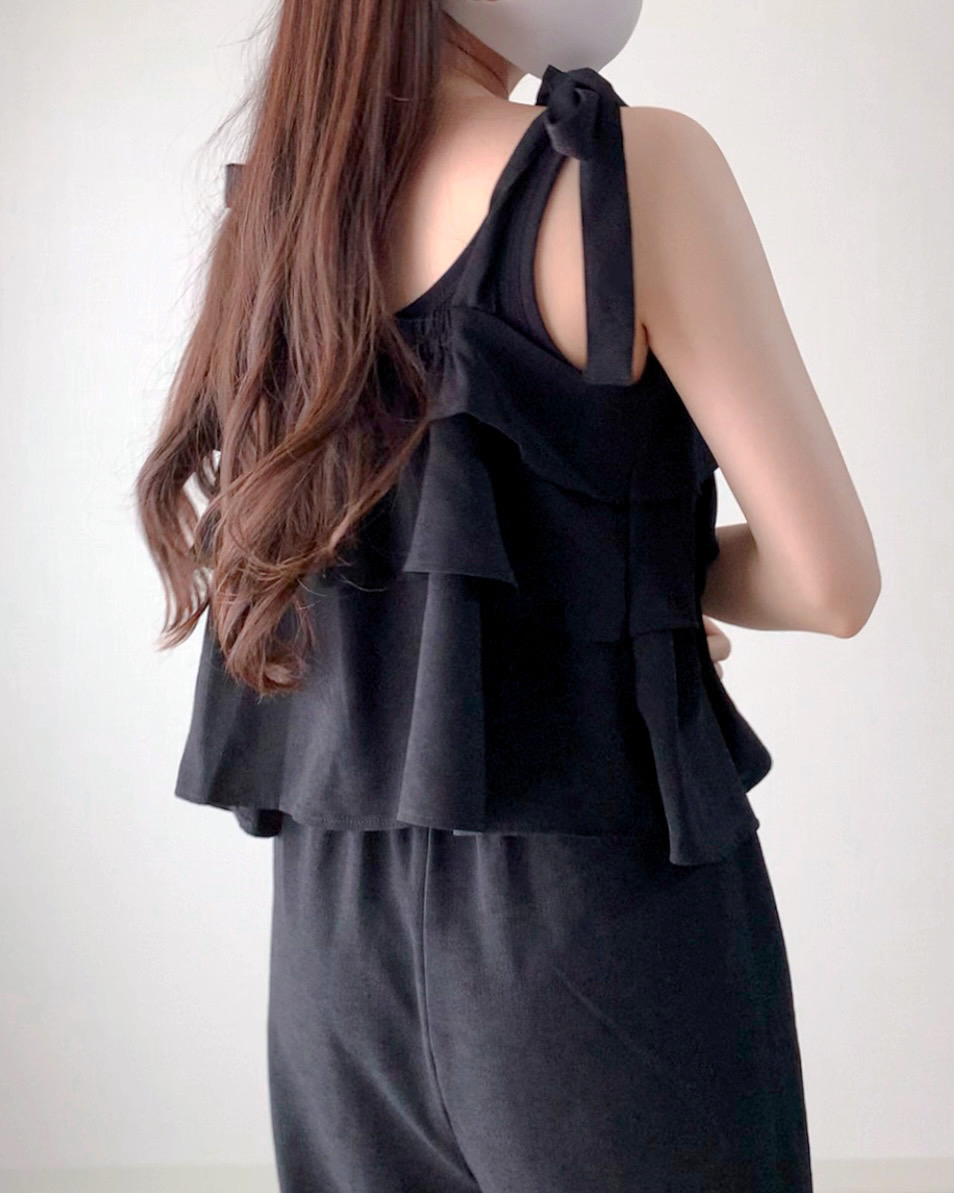 しまむらのおすすめセットアップ「2セット TT2PK*ビスチェ」