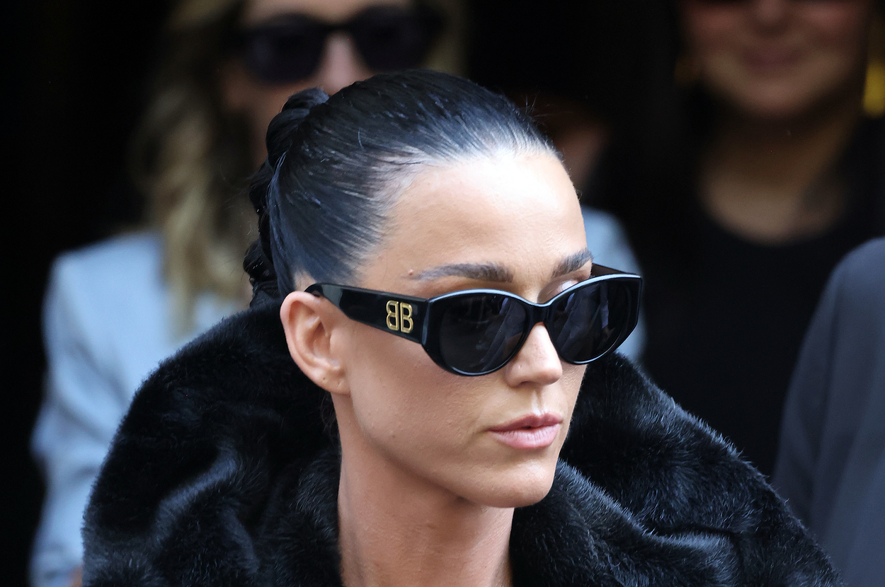 Katy Perry Explains Topless Paris Fashion Week Look