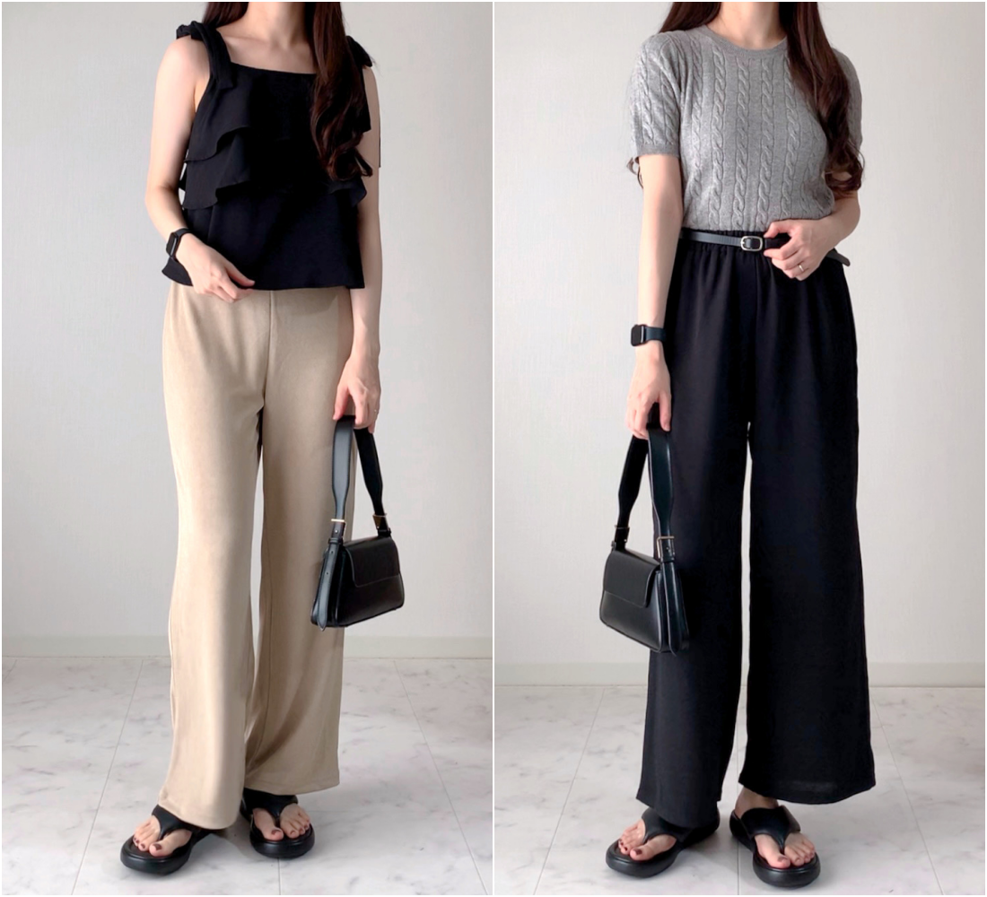 しまむらのおすすめセットアップ「2セット TT2PK＊ビスチェ」