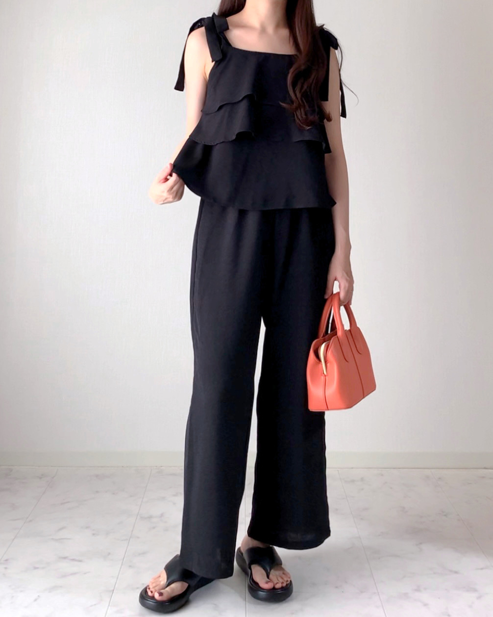 しまむらのおすすめセットアップ「2セット TT2PK＊ビスチェ」