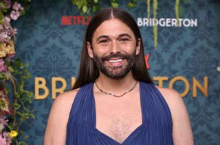 Jonathan Van Ness smiles at a 