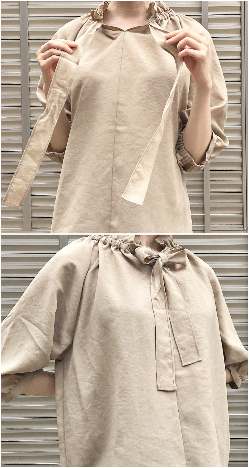 Honeys（ハニーズ）のおすすめトップス「6分袖フリルネックブラウス」