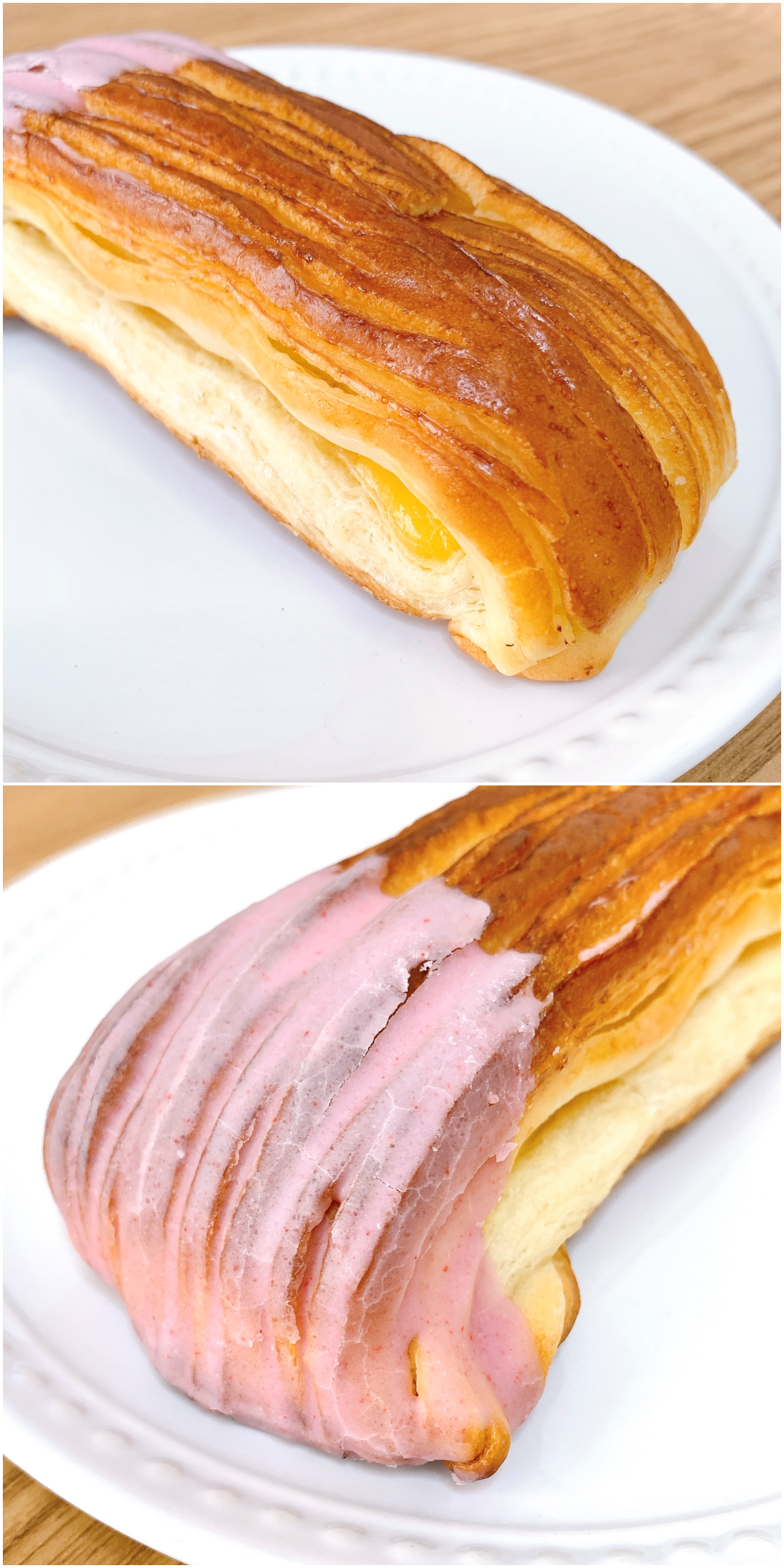 LAWSON（ローソン）のおすすめのパン「バター香るパンスイス 苺＆カスタード」