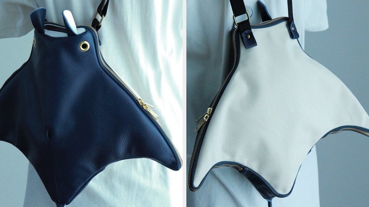 かばん職人さんが作った、とある海の生き物のバッグが「天才ですか  