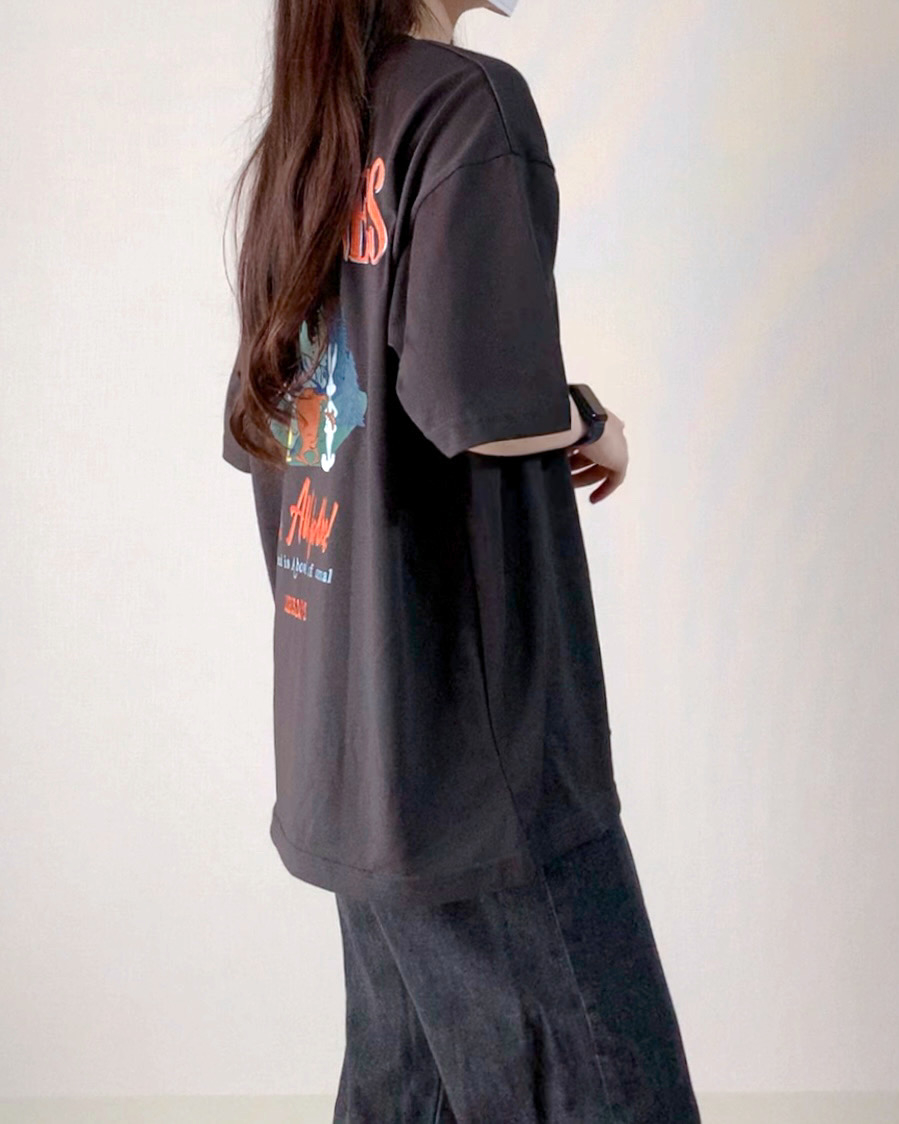 しまむらのおすすめファッションアイテム「LD*LTバック5ニンT」