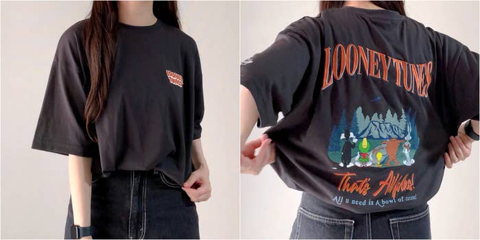 しまむらのおすすめファッションアイテム「LD*LTバック5ニンT」