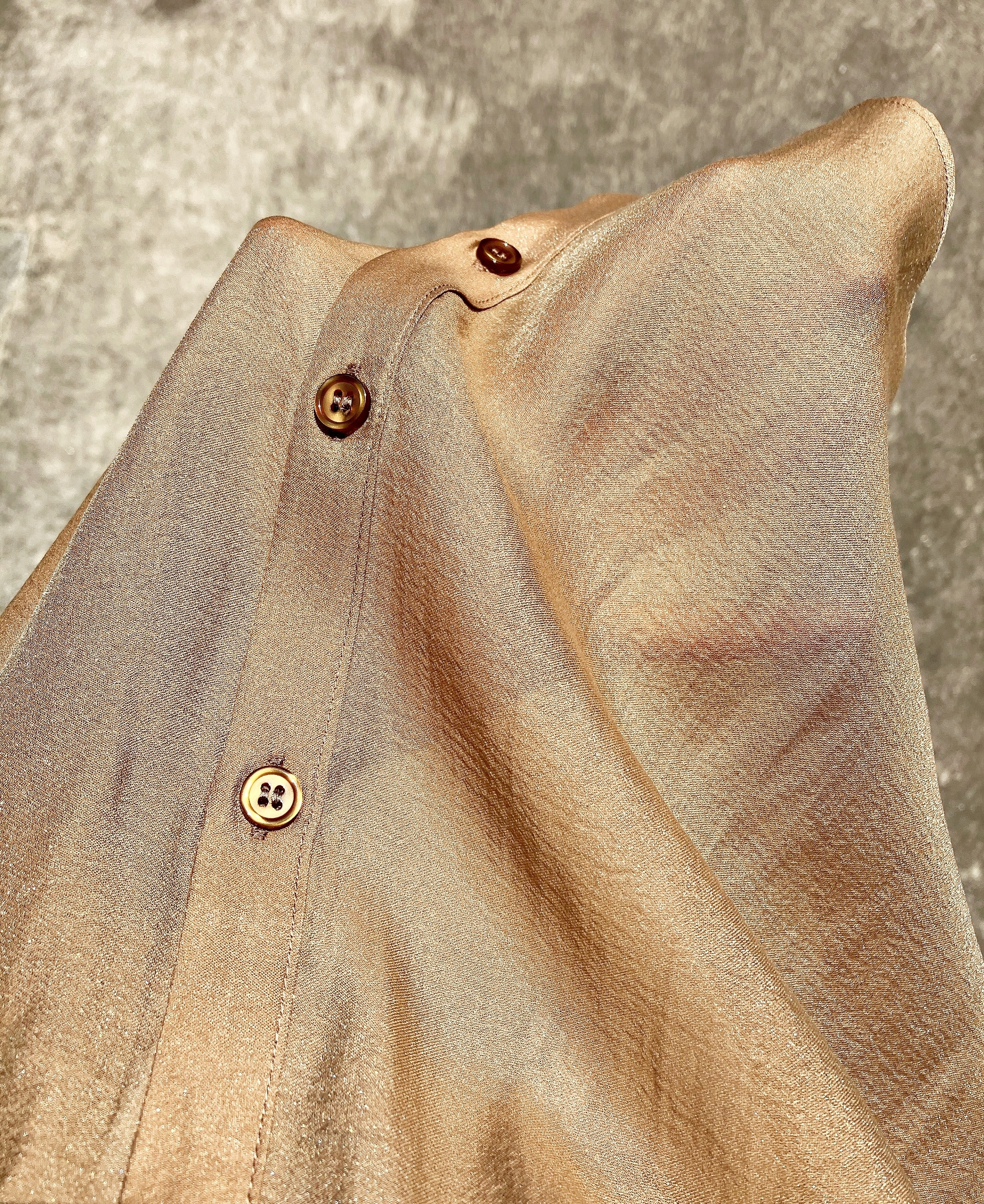 Honeys（ハニーズ）のおすすめトップス「8分袖細リボンブラウス」