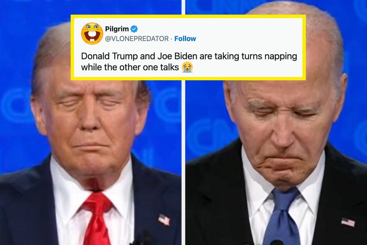 “Kamala Needs To Sub In During The Break,” And 34 More Twitter Jokes About The Presidential Debate That’ll Have You On The Floor