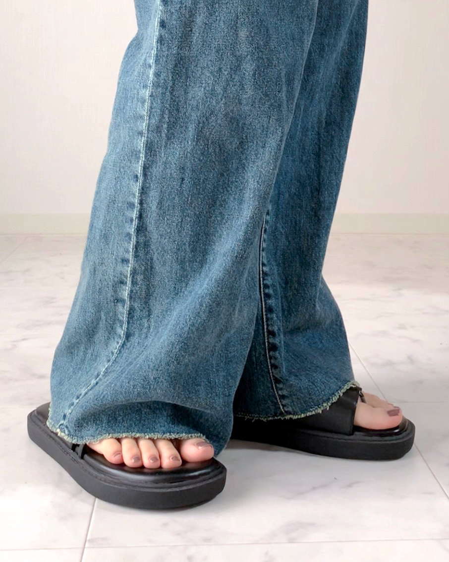 しまむらのおすすめファッションアイテム「SD*TNKCフレア67」