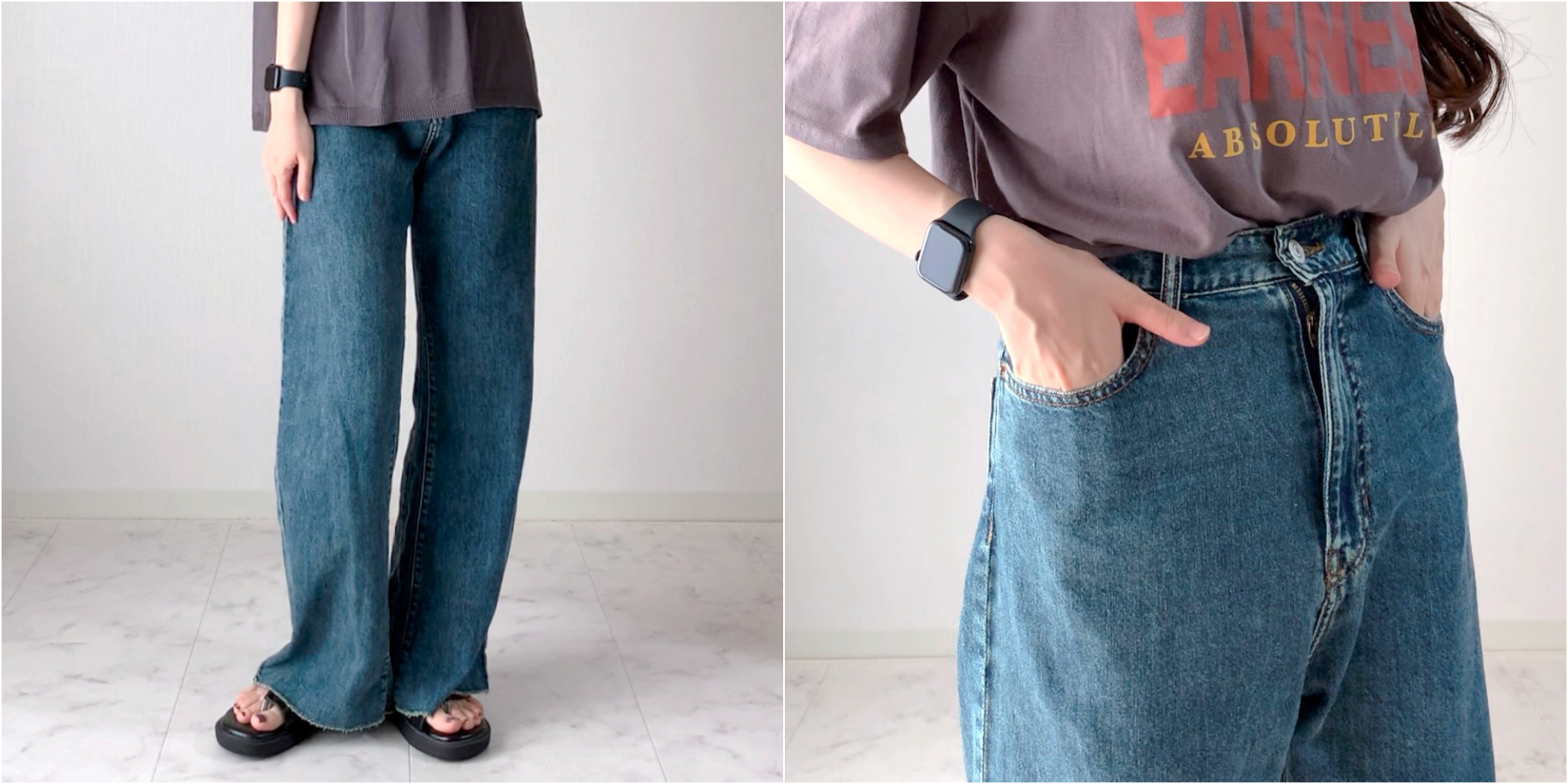 しまむらのおすすめファッションアイテム「SD*TNKCフレア67」