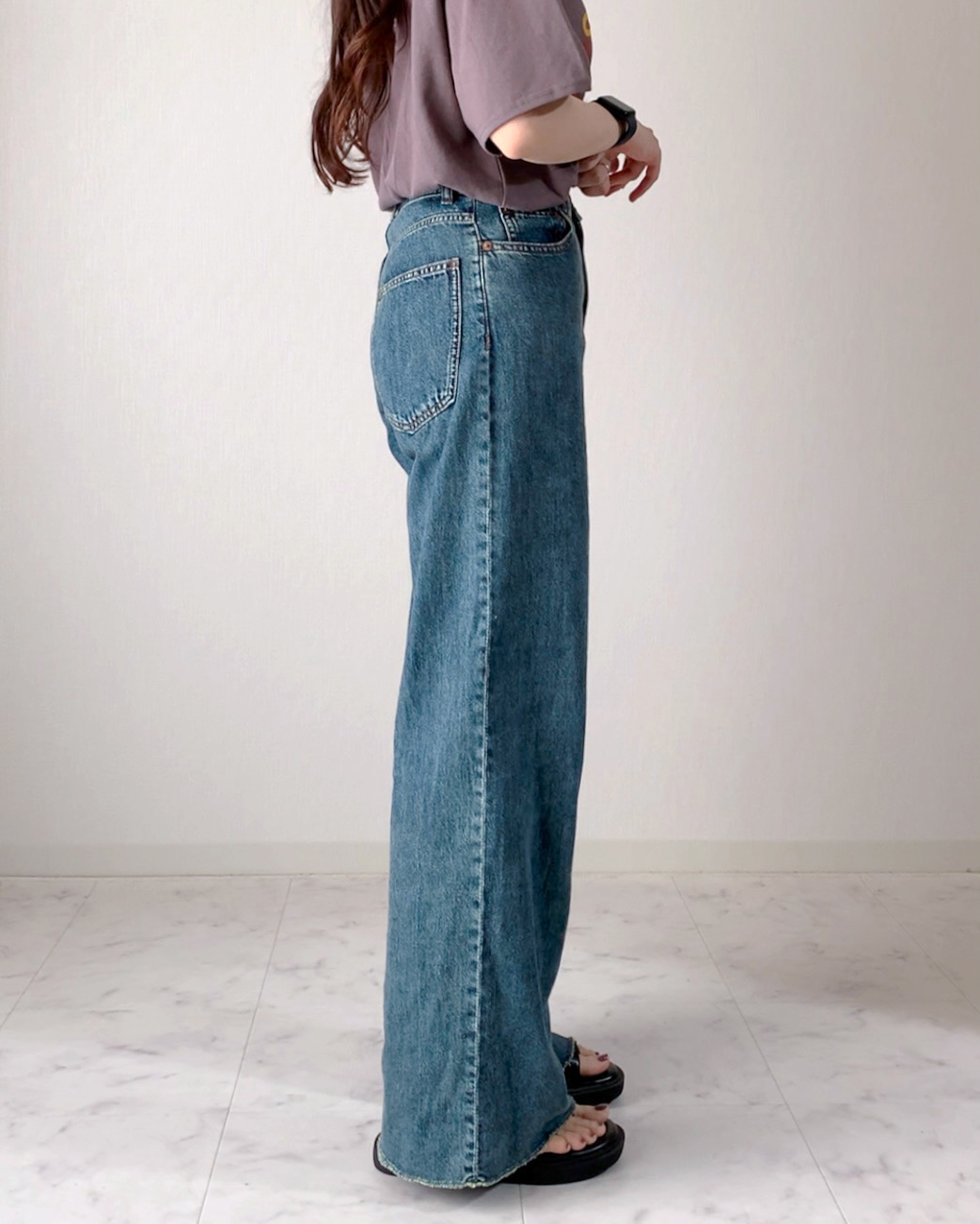 しまむらのおすすめファッションアイテム「SD*TNKCフレア67」