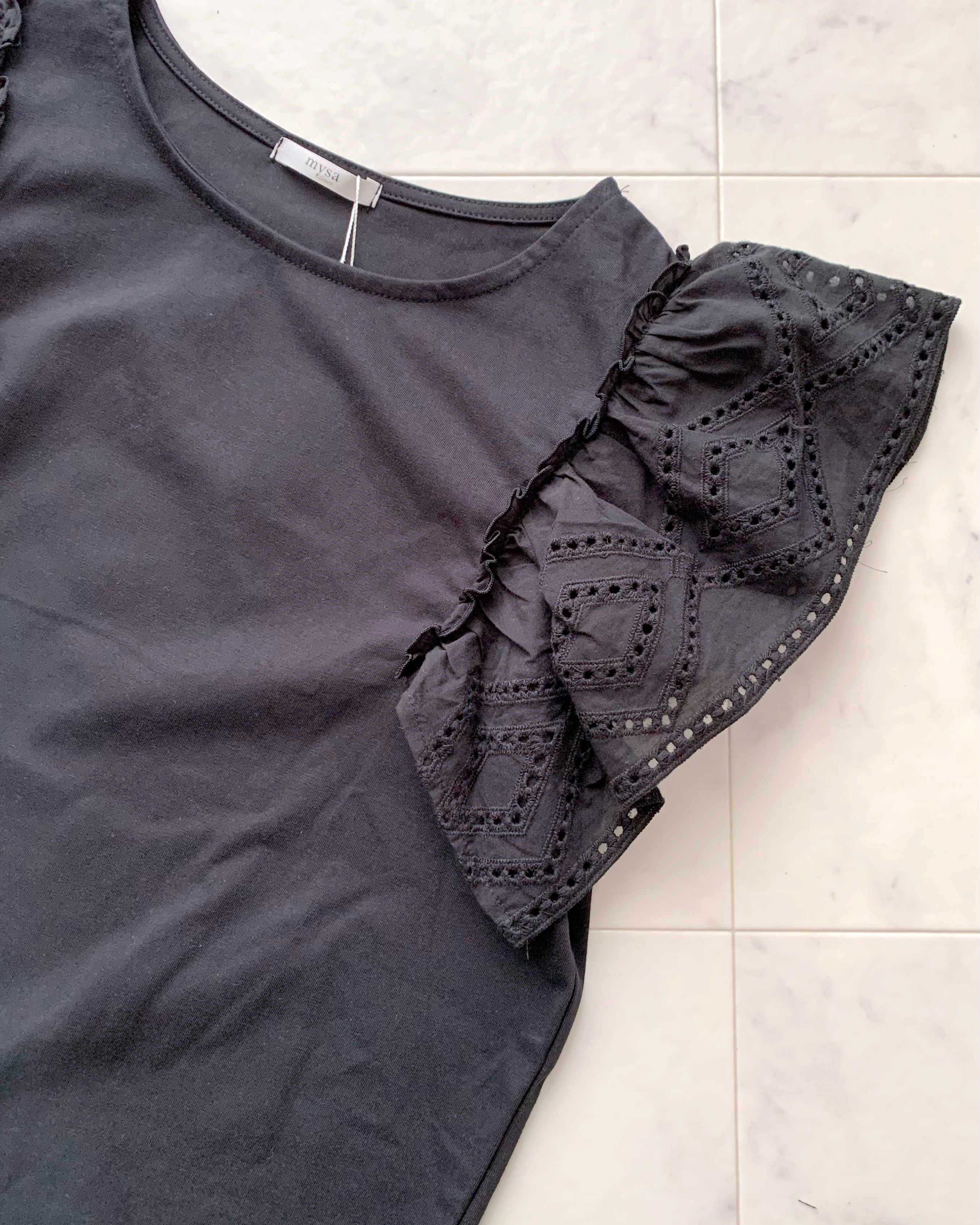 しまむらのおすすめトップス「TNKソデレースFT」