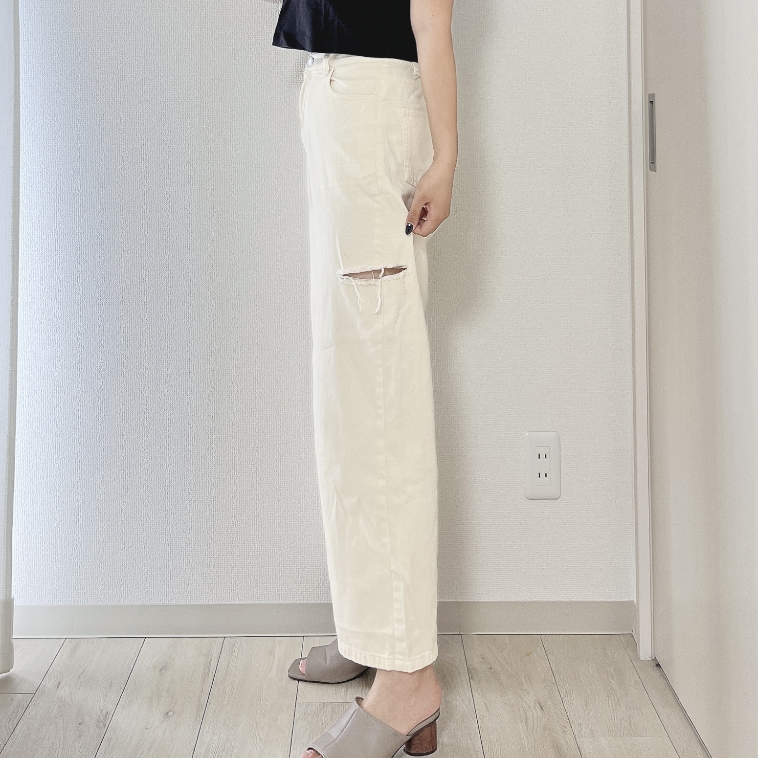 Honeys（ハニーズ）のおすすめアイテム「ダメージデニムパンツ」