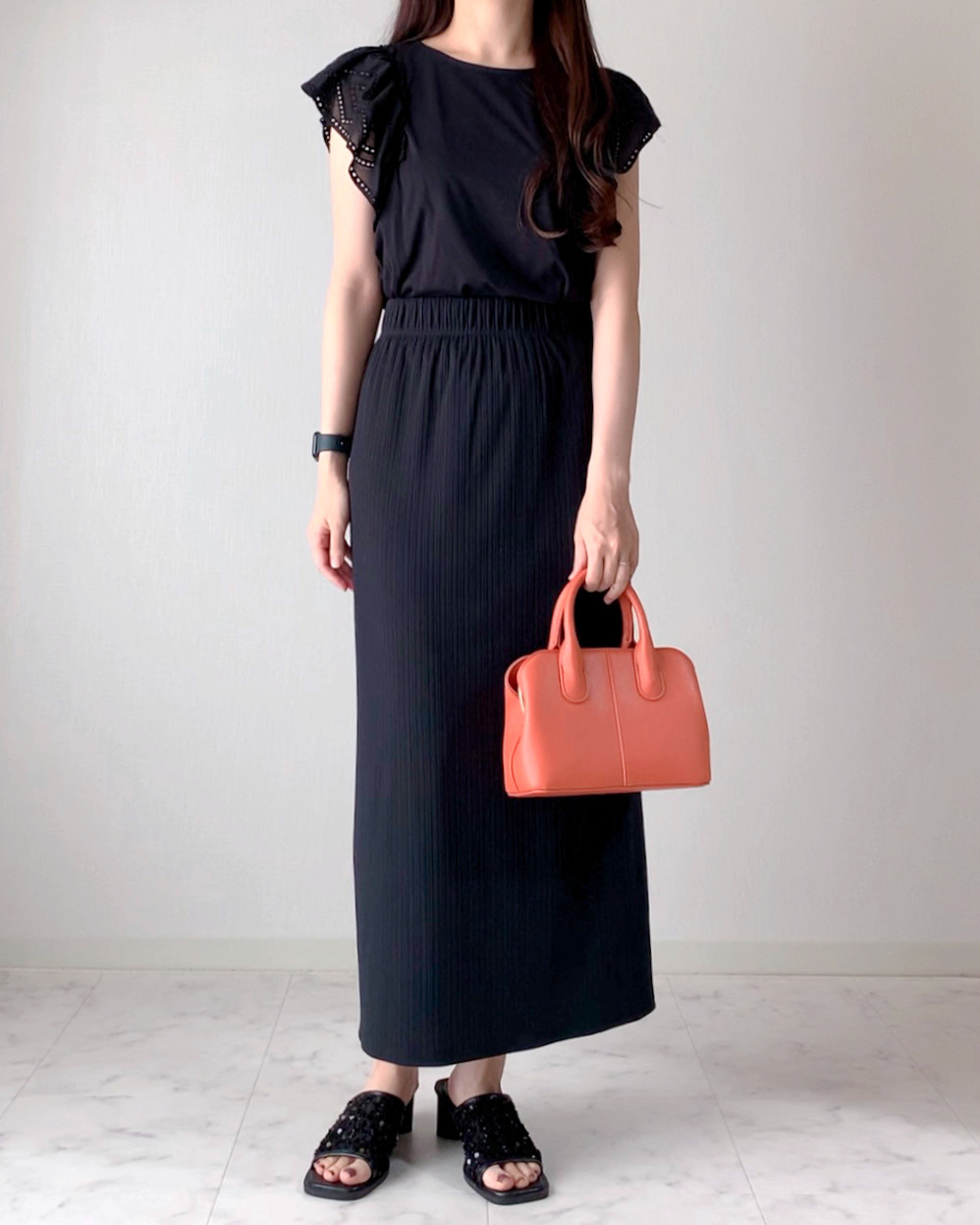 しまむらのおすすめトップス「TNKソデレースFT」