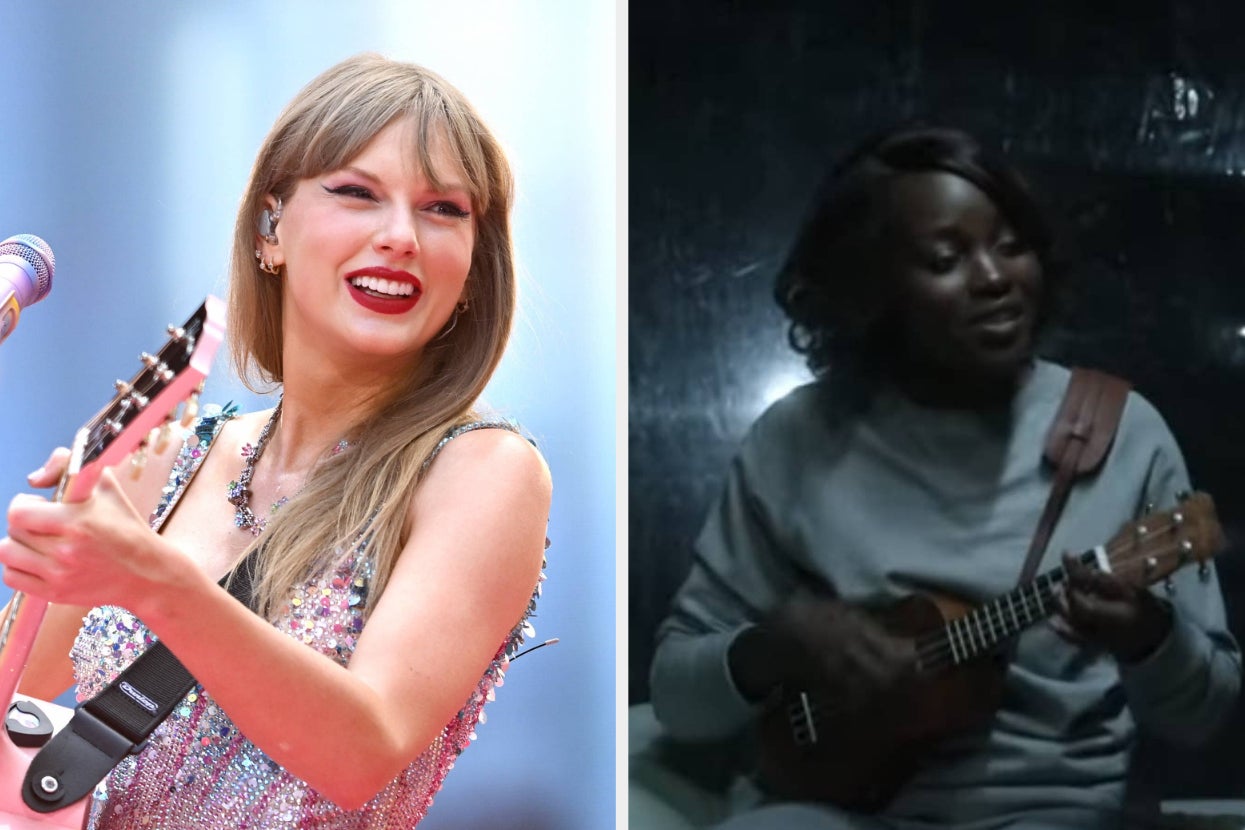 Lupita Nyong’o Revealed That She Was “Getting A Little Depressed” While Filming “Star Wars” In 2014 Because She Was Battling “Self-Doubt,” But A Taylor Swift Song “Lifted” Her Out Of It