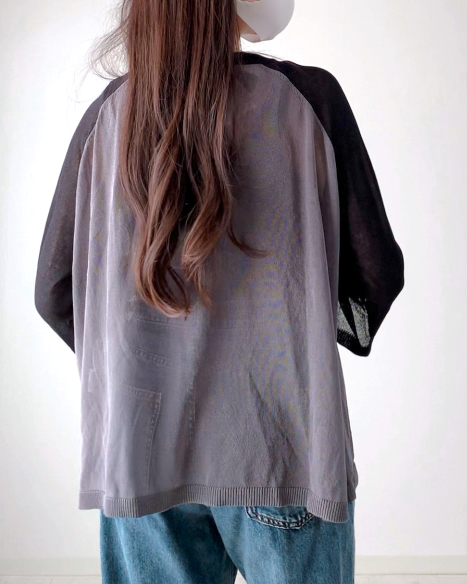 しまむらのおすすめトップス「TNKソデハイショクシアPO」