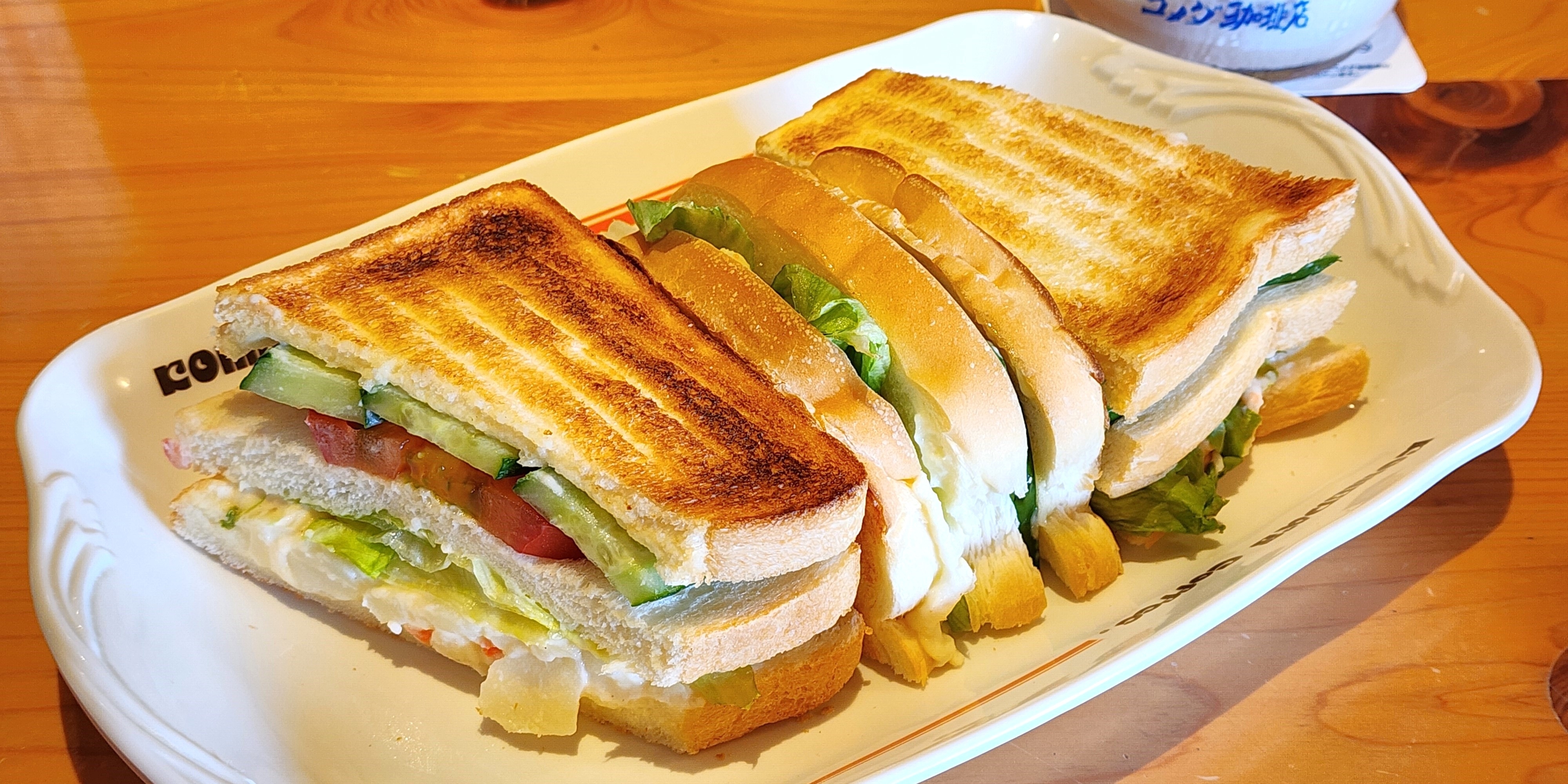 コメダ珈琲店のおすすめフード「ポテサラトースト」