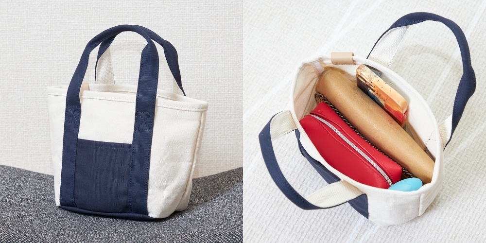 テテちゃんミニトート テテちゃんミニキャンパストート