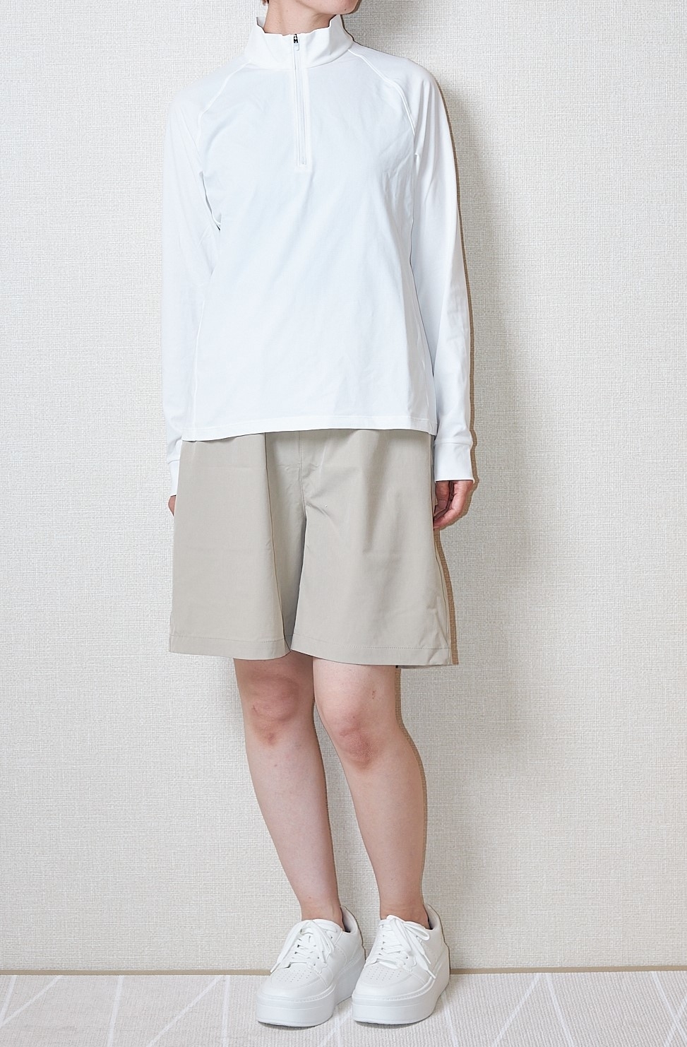 WORKMAN(ワークマン)のおすすめファッションアイテム「レディースUVアクトショートパンツ」のコーディネート