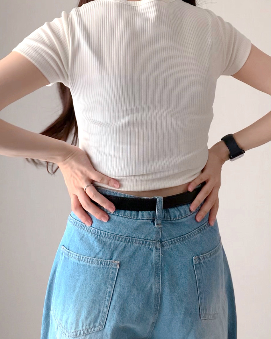 GU(ジーユー)のおすすめファッションアイテム「カシュクールT」