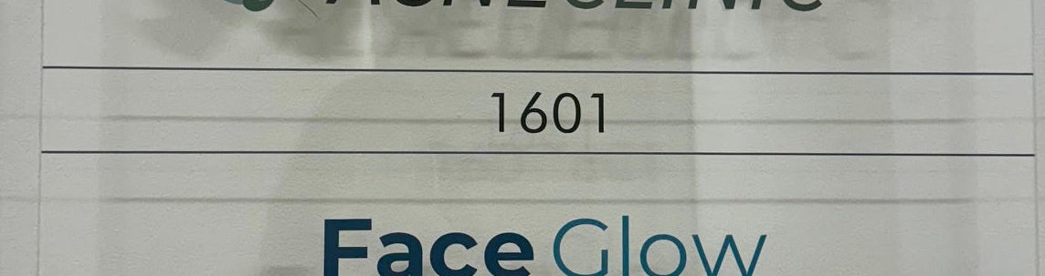 Sign for Acne Clinic NYC, FaceGlow Skincare and Laser