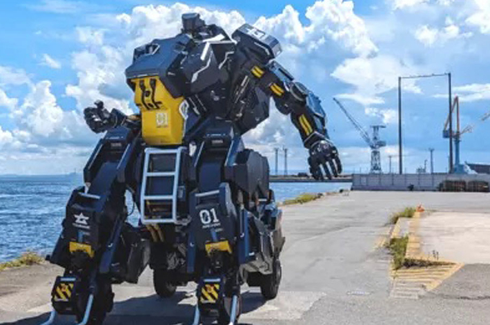 搭乗操作型ロボット「アーカックス」