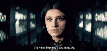 Yennefer from "The Witcher" TV series.