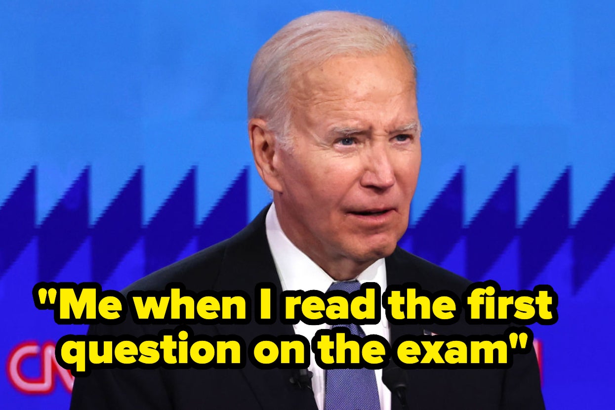 The Internet Is Poking Fun At President Joe Biden’s Blank Stare During The Presidential Debate
