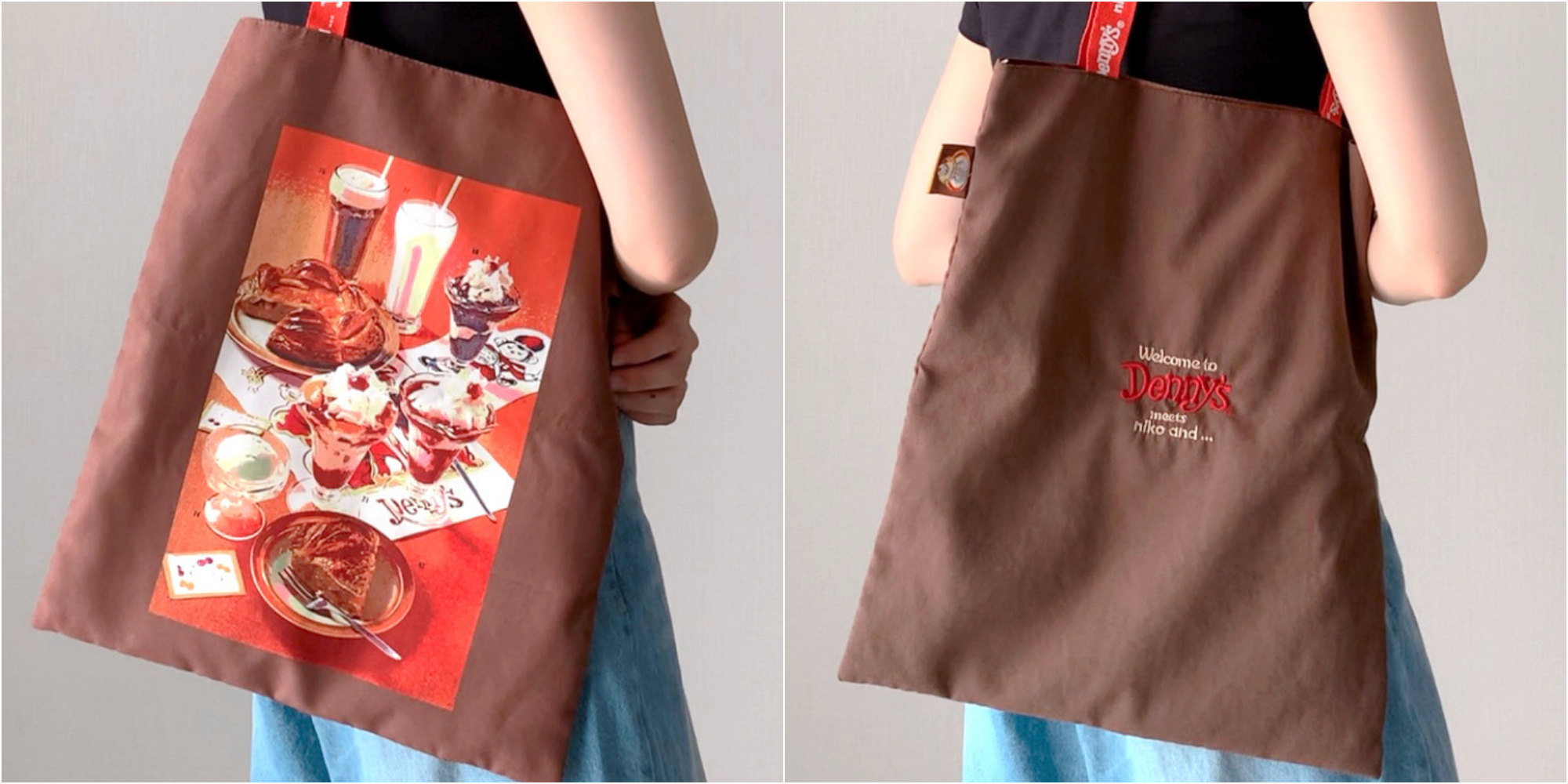 nikoand…（ニコアンド）のおすすめファッションアイテム「【デニーズ】コラボ トートバッグ」