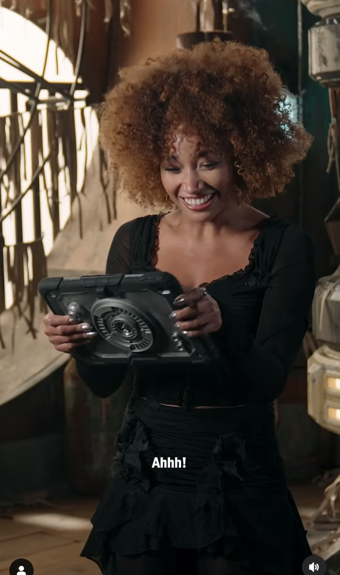 Amandla Stenberg saying &quot;Ahhh!&quot;