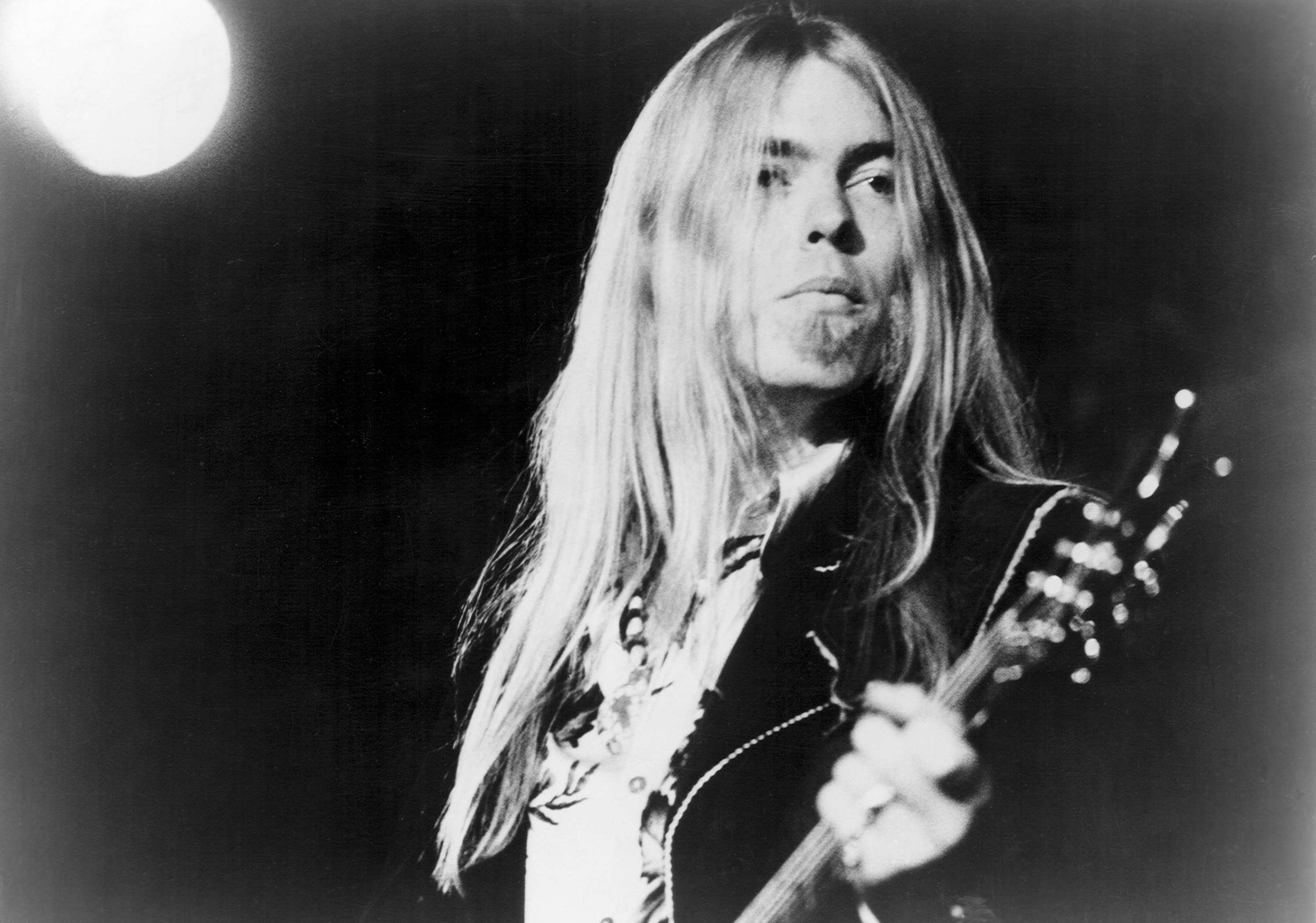 Closeup of Gregg Allman