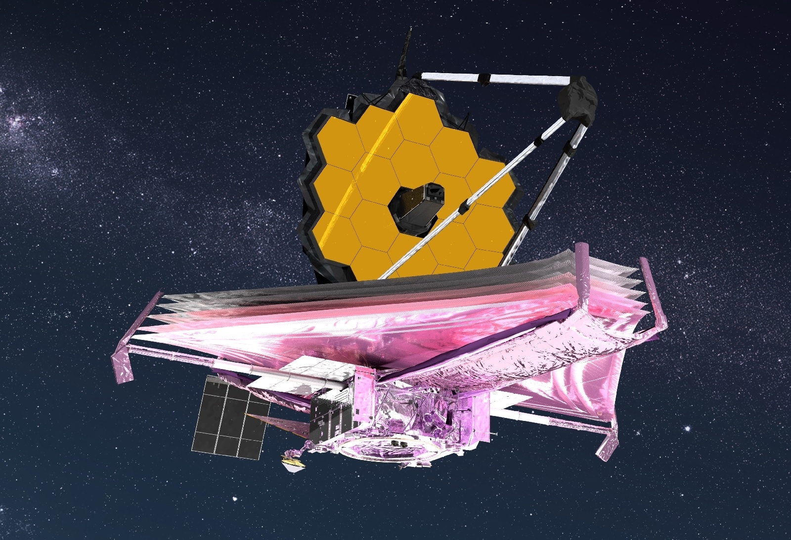 ジェイムズ・ウェッブ宇宙望遠鏡のイメージ画像