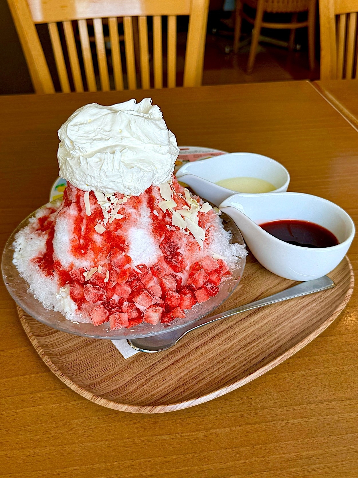 COCO'S（ココス）のおすすめスイーツ「ふわふわ純氷かき氷 いちご」