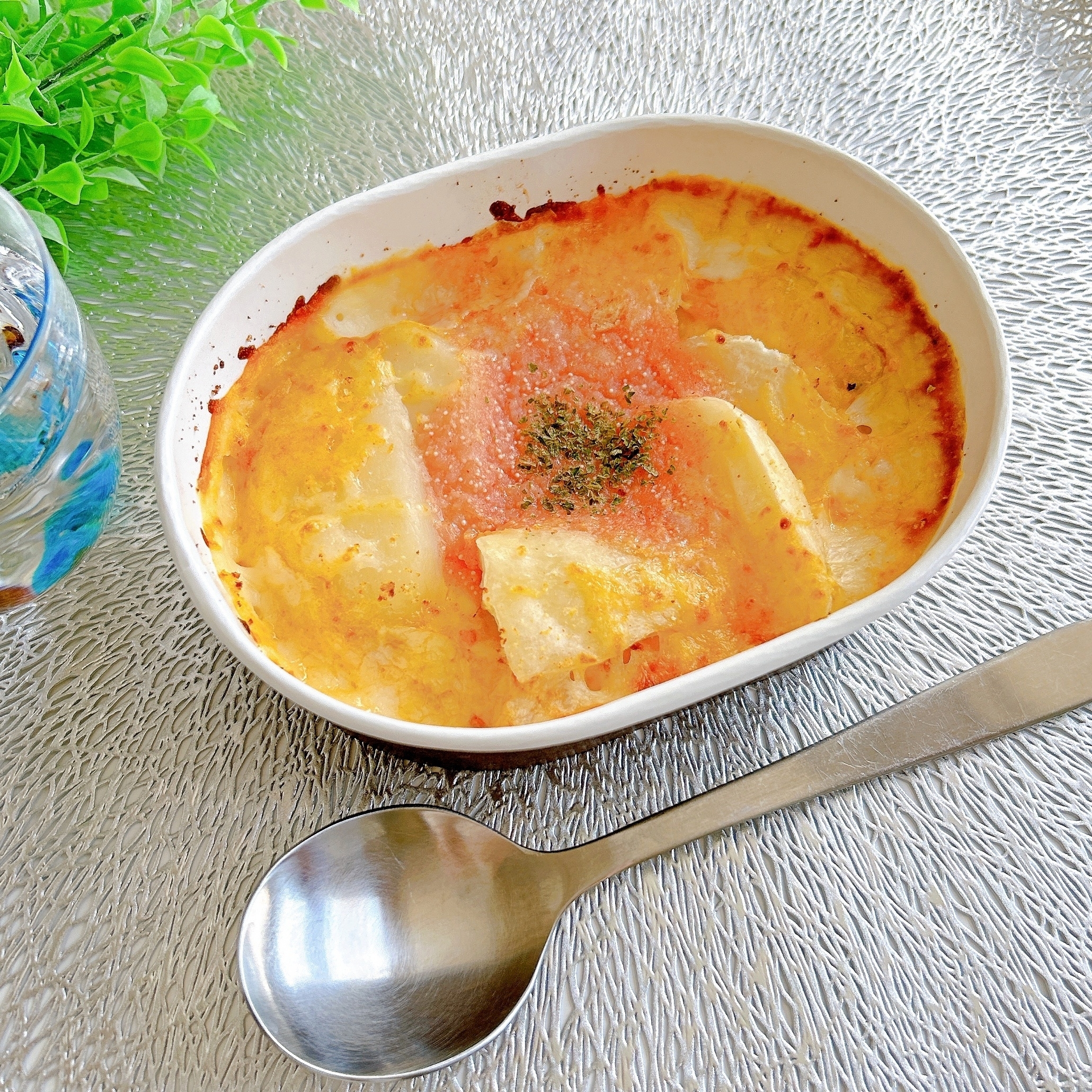 LAWSON(ローソン)の本格冷凍食品「明太子ポテトグラタン」